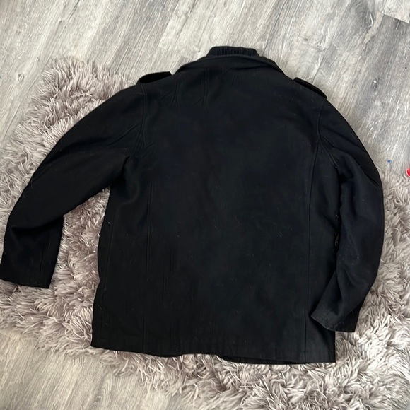 Buffalo David Bitton Wool Black Lined Pea Coat
Size Large - Picture 2 of 3